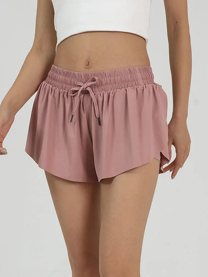 Flowy Athletic Shorts for Women Gym Yoga Workout Running Tennis Skirt Comfy Skort