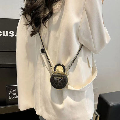 diamond mini texture retro design small decoration casual personalized handbag shoulder bag