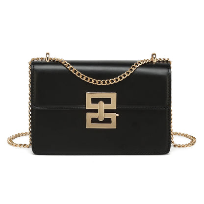 Belt decoration flip cover handbag crossbody bag