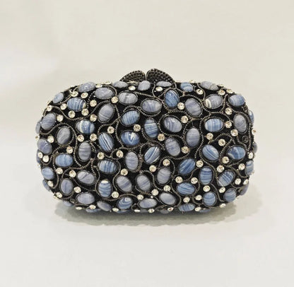 XIYUAN Big Stones Evening Purse Bags Rhinestone Wedding Gems Clutch Bag Bridal Clutches Women Diamonds