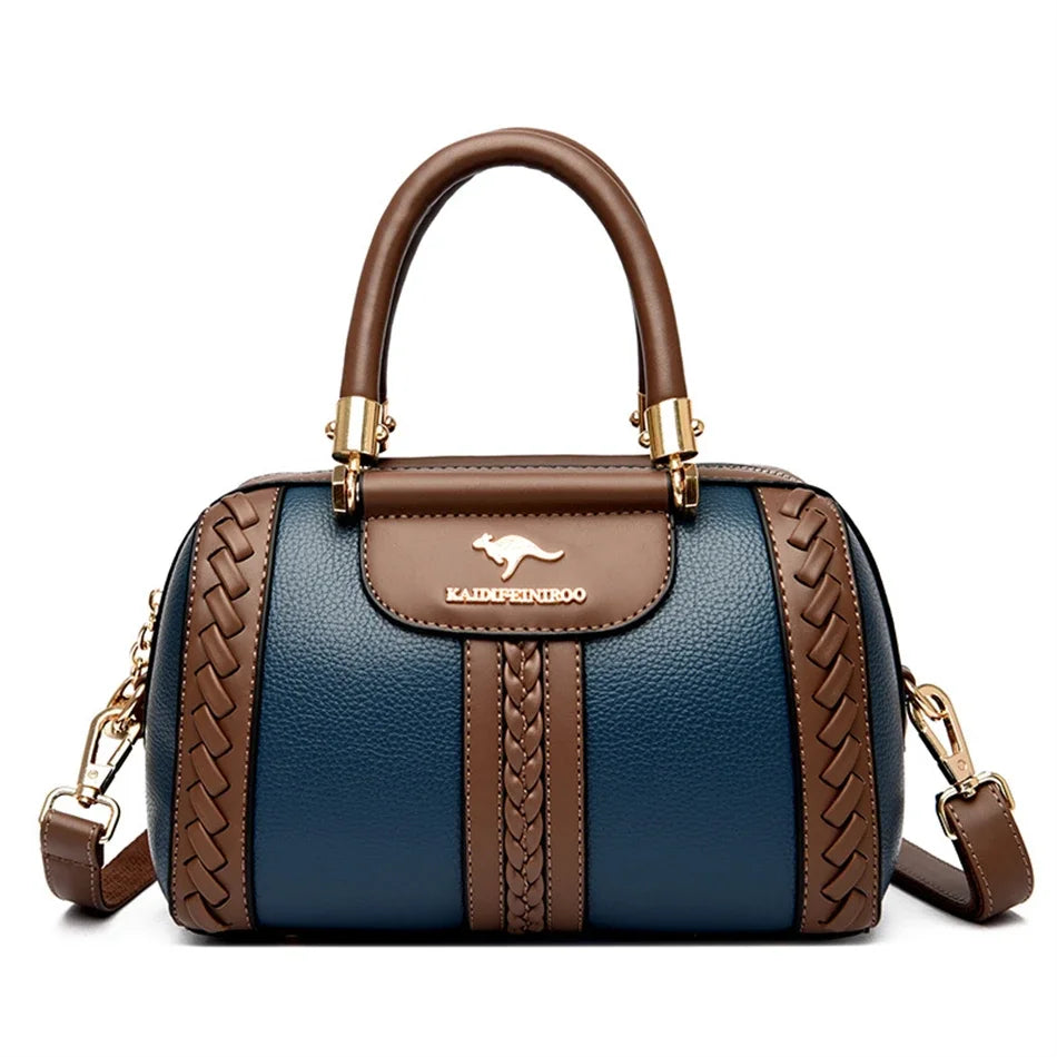 High Quality Leather Designer Shoulder Crossbody Bag New Ladies Messenger Bag