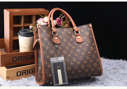 Light luxury brand women's bag fashionable and versatile single shoulder crossbody high-end handbag with large capacity