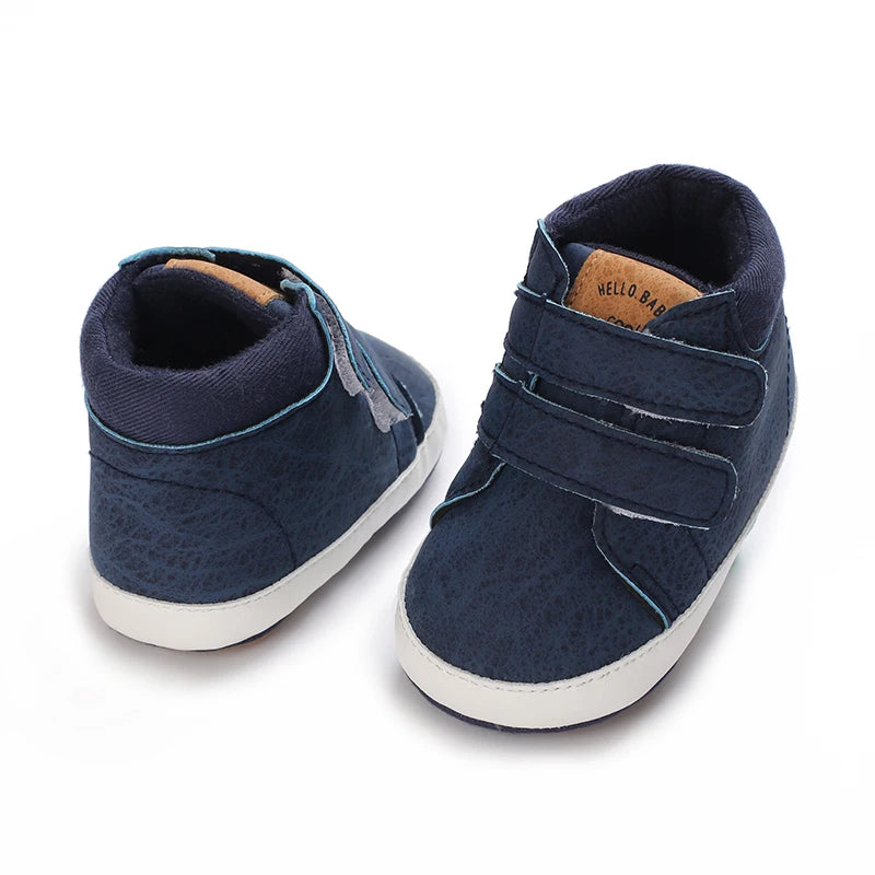 Casual Comfortable Sneakers For Baby Boys, Lightweight Non Slip Walking Shoes For Indoor Outdoor