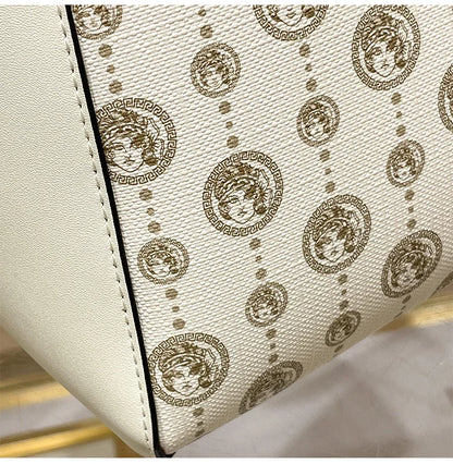 Light luxury brand designer high-end texture retro shoulder crossbody bag with l