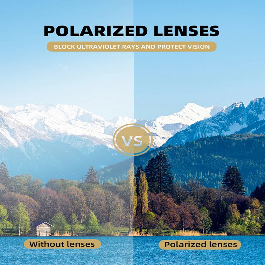 Men Photochromic Polarized Chameleon Glasses Change Color Sun Glasses Day Night Vision UV400