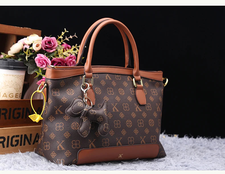 Light luxury brand women's bag fashionable, versatile and high-end handbag with large capacity