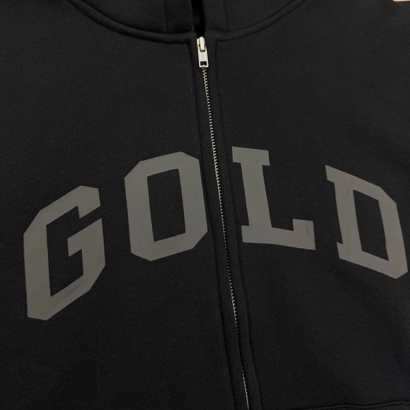 2025 2hollis US Tour Merch Gold Hoodie Limited edition printed hooded WY1414