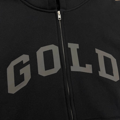2025 2hollis US Tour Merch Gold Hoodie Limited edition printed hooded WY1414