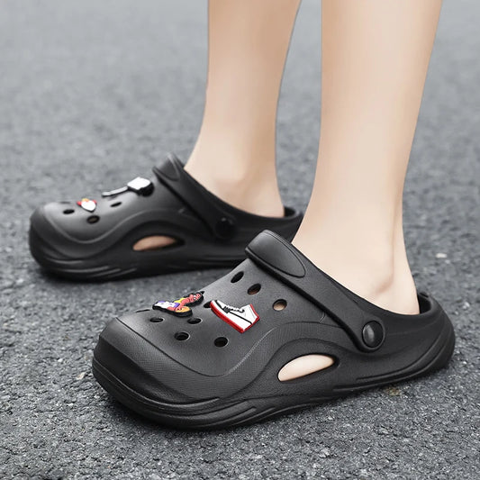 Boys summer garden shoes non-slip indoor soft soled beach sandals