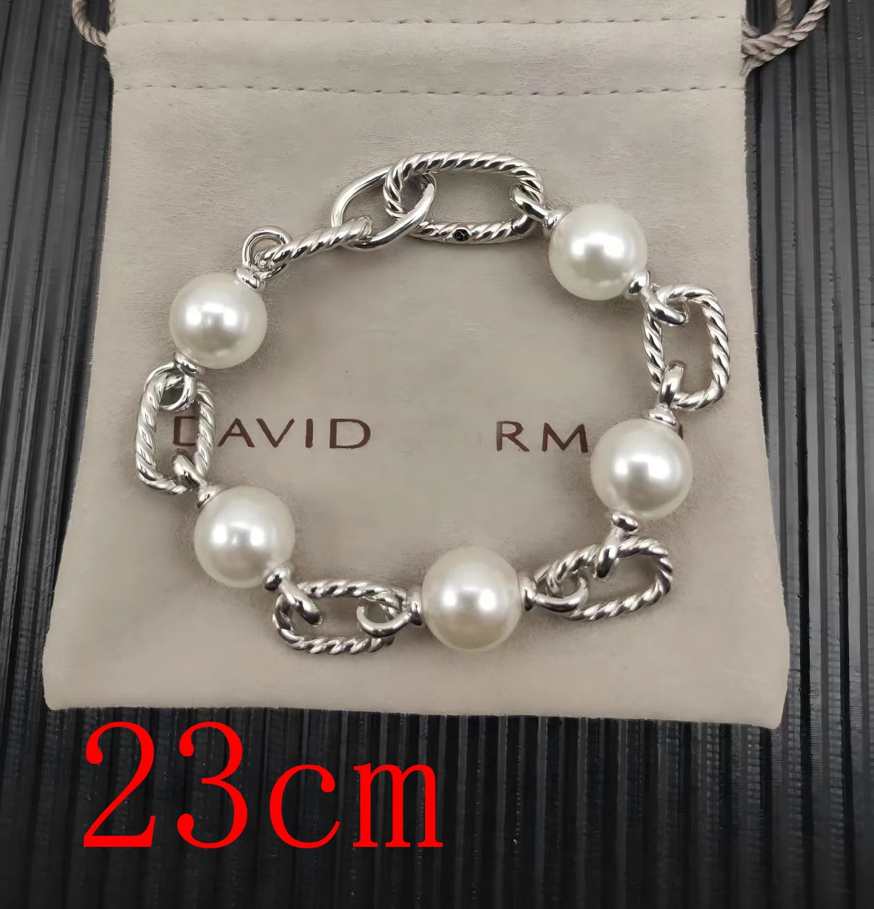 2025 New DY Bracelet Fashionable Simple Temperament Couple Bracelet Daily Wear Beaded Bracelet Men and Women Can Wear