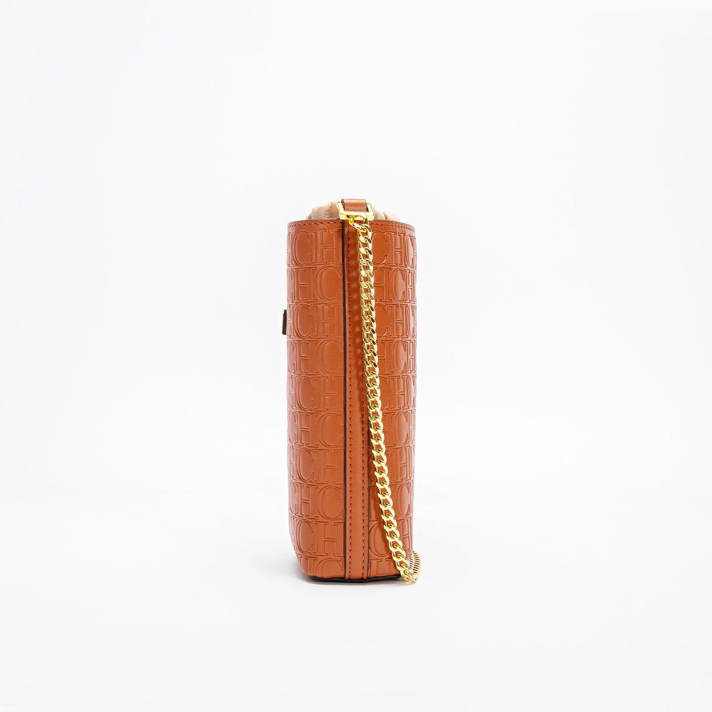 Phone Bag 2024 New Embossed Crossbody Bag High Quality Metal Chain Bag