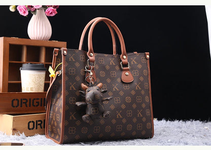 Light luxury brand women's bag fashionable and versatile single shoulder crossbody high-end handbag with large capacity