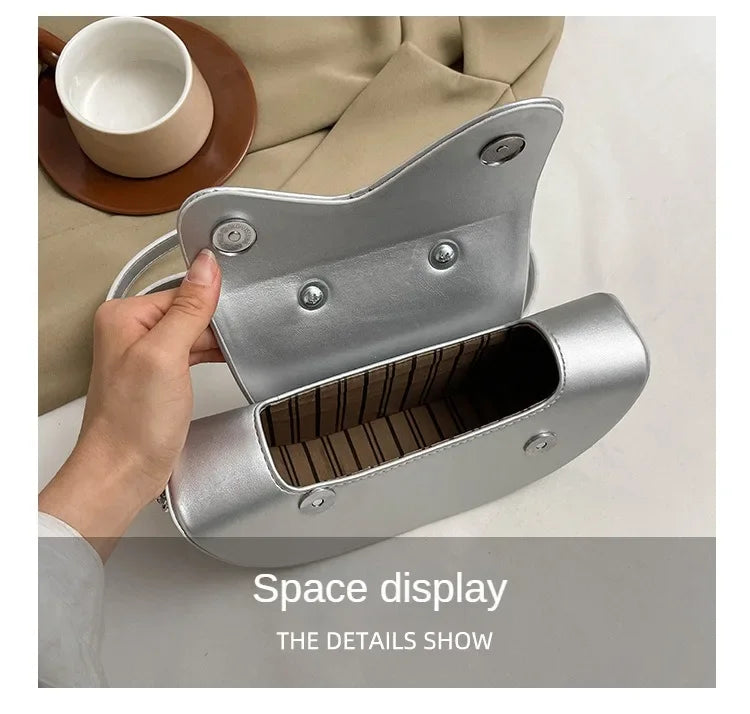 Solid Soft Shoulder Bag High Quality Bags for Women Hasp Interior Compartment Pu Women's Handbag