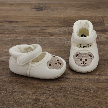 Cute Cartoon Bear Rabbit and Casual Baby Boys Shoes Baby Accessories 0-18 Months