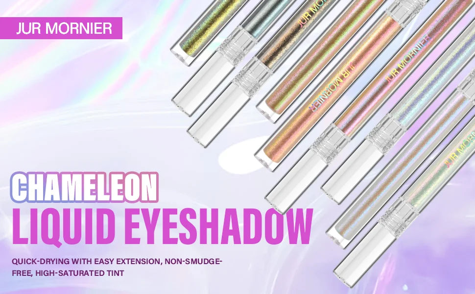 3 Pcs Duochrome Eyeshadow Liquid Set High Pigment Waterproof