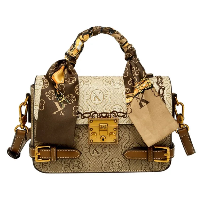 fashionable and versatile high-end handbag single shoulder crossbody bag