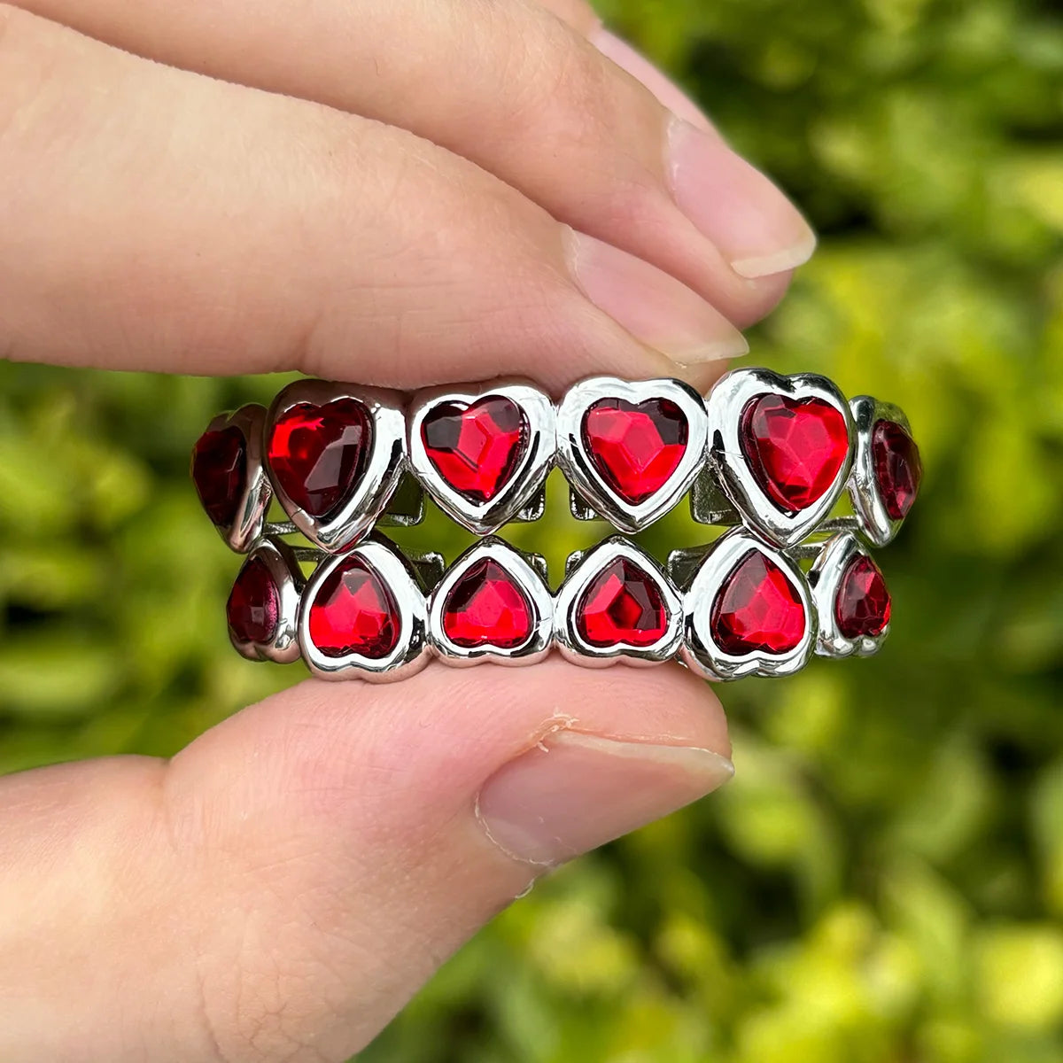 Red Crystal Heart Tooth Caps For Women Men Jewelry Hip Hop Silver Color Green Zircon Teeth Grillz Dental Grills Gold Green Gold Red Top Gold Green Bottom Gold Green-Gold Red Top-Gold Green Bottom-Gold Red-Gold Green Top-Silver Green Top-Silver Green-Silver Green Bottom-Silver Red-Gold Red Bottom-Silver Red Bottom-Silver Red Top-
