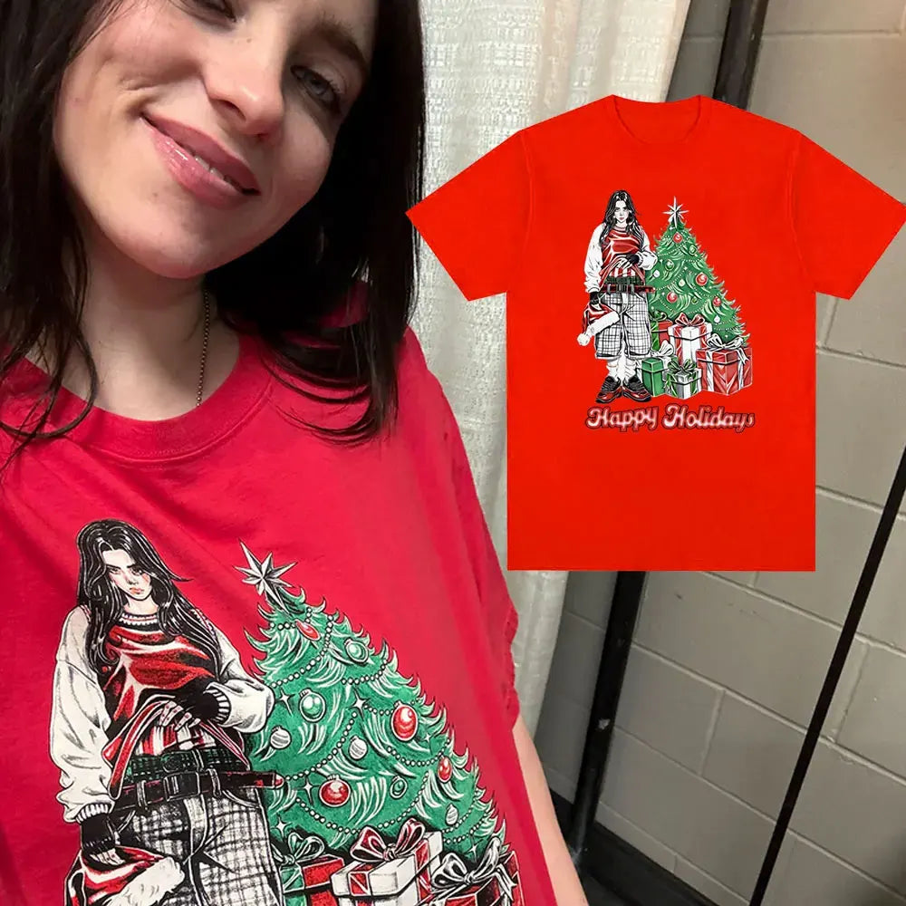 Hit Me Hard and Soft Tour 2024-2025 T Shirt Men Women Fashion Hip Hop T Shirts Cotton Loose Cozy Short Sleeve T-shirts Fans Gift