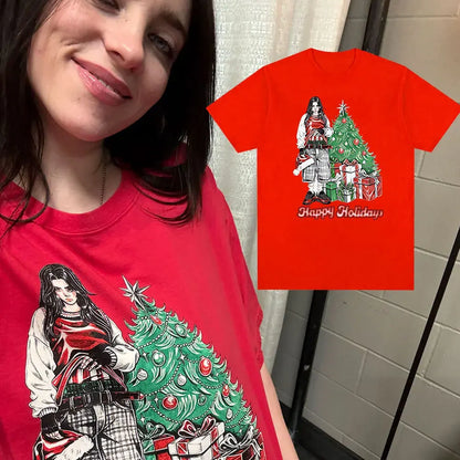 Hit Me Hard and Soft Tour 2024-2025 T Shirt Men Women Fashion Hip Hop T Shirts Cotton Loose Cozy Short Sleeve T-shirts Fans Gift