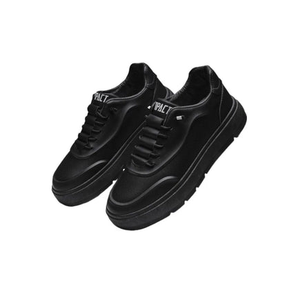Men's Luxury Vulcanized Sneakers w/Breathable Design for Gym/Casual Wear & Street Style