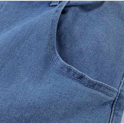 High Waist Cargo Denim Jeans With Full Rhinestones Sparkling Casual Baggy Pants Streetwear Chic Daily Trousers