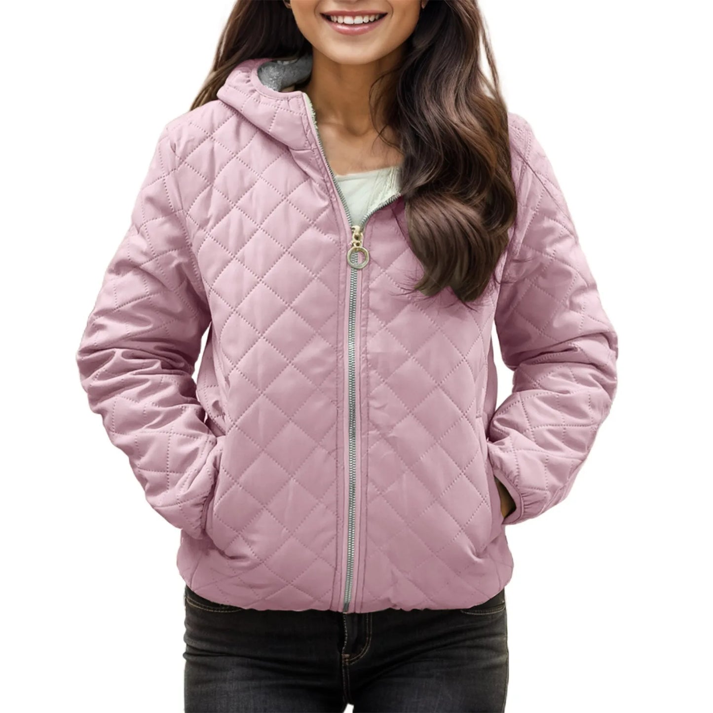 Casual Women'S Warm And Velvet Waist Tooling Jacket Lapel Coat