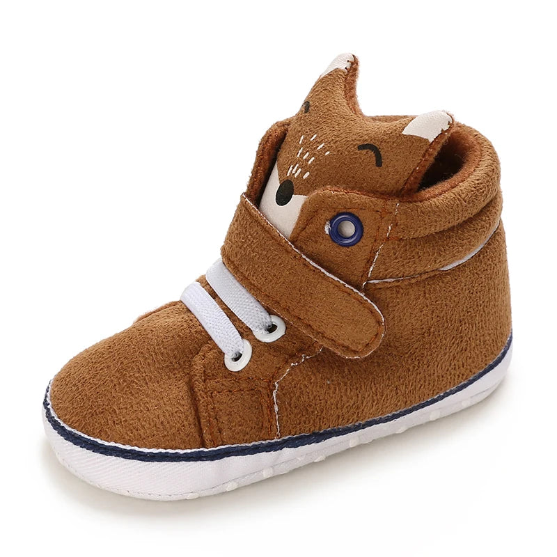 Casual And Fashionable Baby Cartoon Soft Soled Shoes 0-1 Year Old Walking Shoes