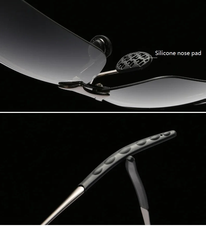 Men Photochromic Polarized Chameleon Glasses Change Color Sun Glasses Day Night Vision UV400