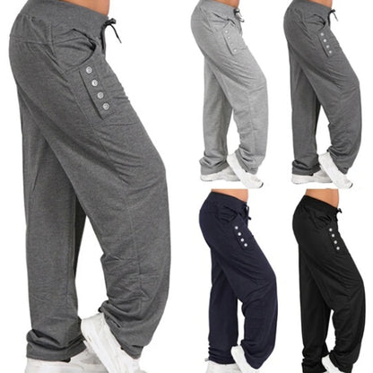 Loose Casual Pants Women Jogger Trousers Plus Size Women Leggings