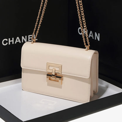 Belt decoration flip cover handbag crossbody bag