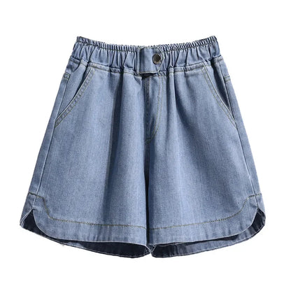 Plus Size Plus Size High Waist Wide Leg Hot Pants Women's Short Pants