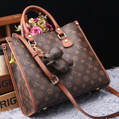 Light luxury brand women's bag fashionable and versatile single shoulder crossbody high-end handbag with large capacity