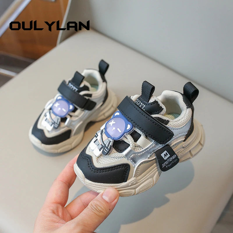 Walking Shoes Baby Sports Shoes Mesh Breathable Casual Sneakers