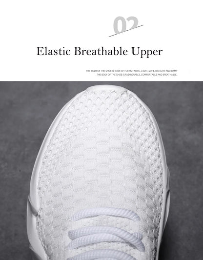 Mens High Top Fashion Sneakers Breathable Shoes Comfortable Sneakers Heighten Sports Shoes Men Lightweight