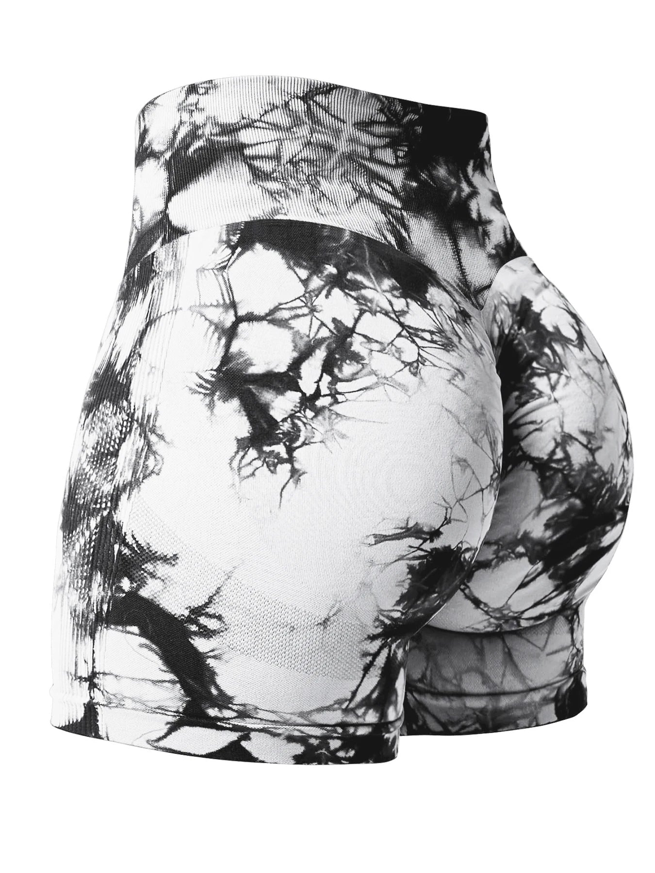Tie Dye Shorts Woman Fitness Seamless Butt Lifting Shorts One Pieces Activewear Running Outdoors