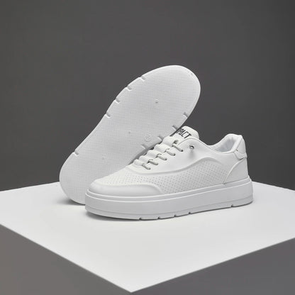 Men's Luxury Vulcanized Sneakers w/Breathable Design for Gym/Casual Wear & Street Style