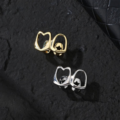 1PC Single Hip Hop Star Heart Pattern Teeth Grillz Removable Dental Grills Teeth Punk Teeth Caps