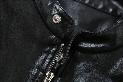 Rits Cyber Gothic Y 2K Crop Jacks Grunge Punk Stijl Faux