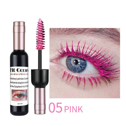 1PC Colorful Eyelash Mascara EyeLashes Extension Curling Lengthen White Purple