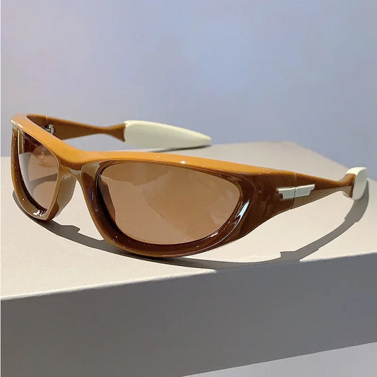 Luxury Brand Designer Y2K Sunglasses Women For Men Trend Sun Glasses Vintage Punk Mirror Shades Sport Riding Goggle UV400 Pesca