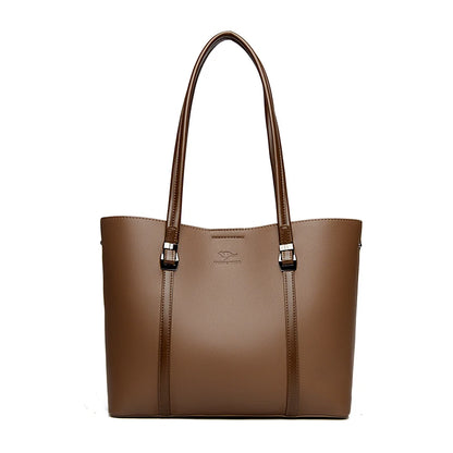 Luxury Shoulder Bags High-End Pu Leather Handbags Caual Tote