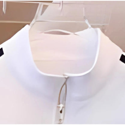 Women Preppy Style Patchwork Contrast Denim Sets Stand Collar Elastic Jeans 2 Piece Suit Streetwear Comfort