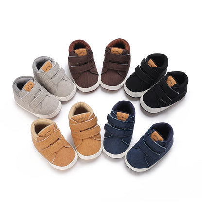 Casual Comfortable Sneakers For Baby Boys, Lightweight Non Slip Walking Shoes For Indoor Outdoor