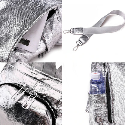 Anti Theft Women Backpacks Large Capacity Soft Leather Casual Shoulder Bag Bagpack