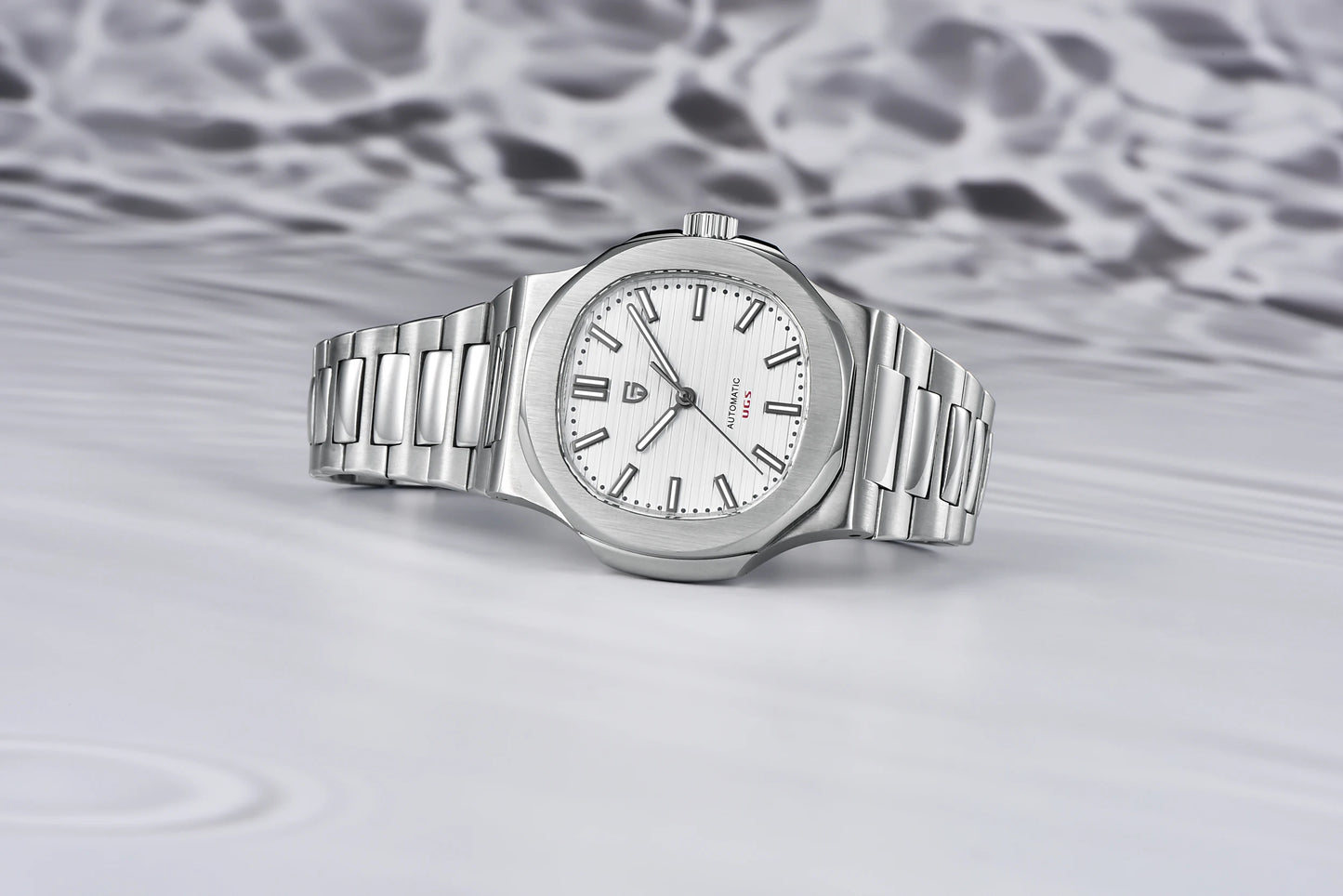 40MM Men's Watches Luxury Automatic Watch For Men Mechanical WristWatch Stainless Steel Sapphire glass