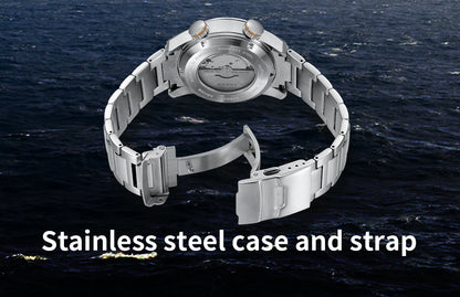 Automatic Dive Watch for Men Super Luminous Original Design 20 ATM Diver Wristwatch Sapphire