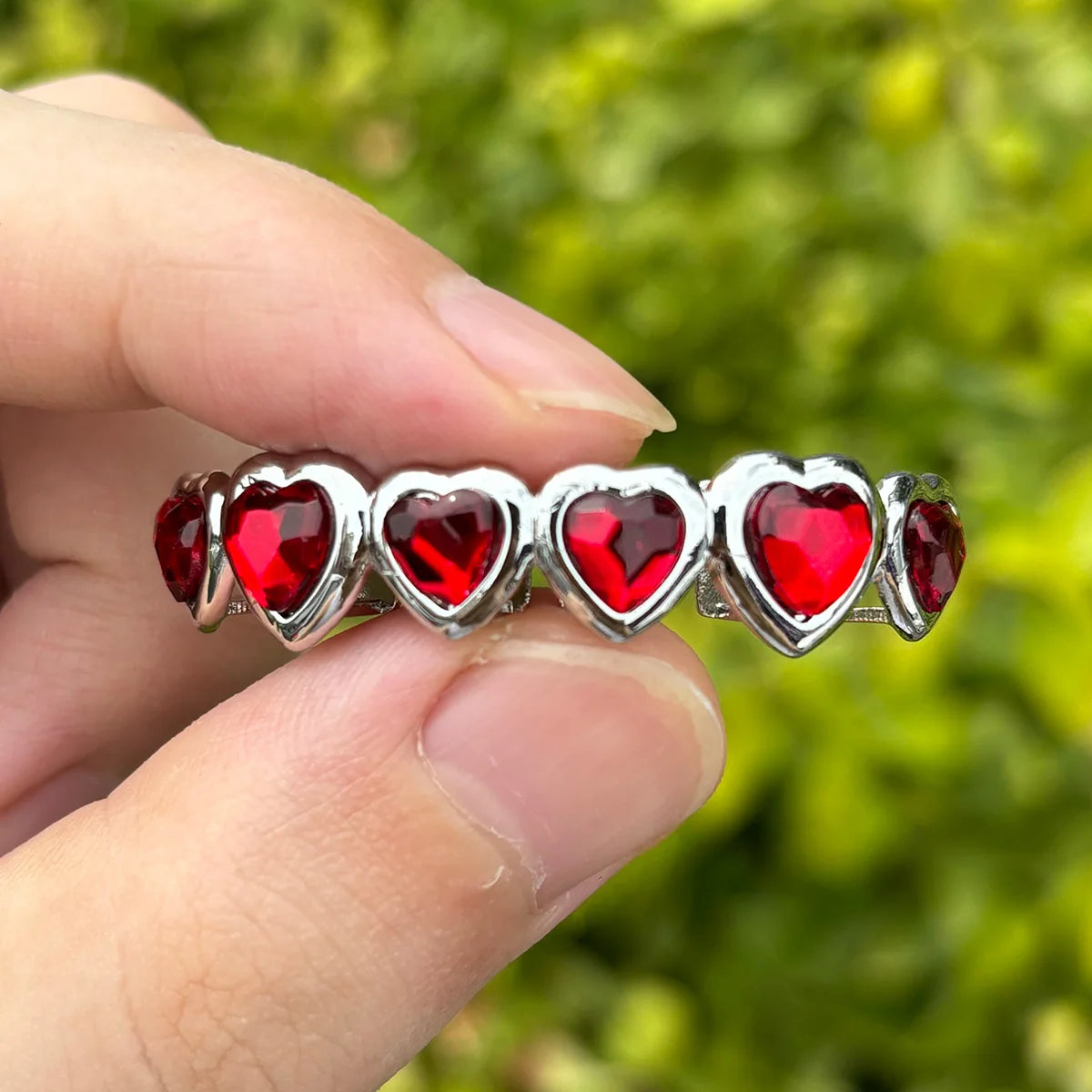Red Crystal Heart Tooth Caps For Women Men Jewelry Hip Hop Silver Color Green Zircon Teeth Grillz Dental Grills Gold Green Gold Red Top Gold Green Bottom Gold Green-Gold Red Top-Gold Green Bottom-Gold Red-Gold Green Top-Silver Green Top-Silver Green-Silver Green Bottom-Silver Red-Gold Red Bottom-Silver Red Bottom-Silver Red Top-