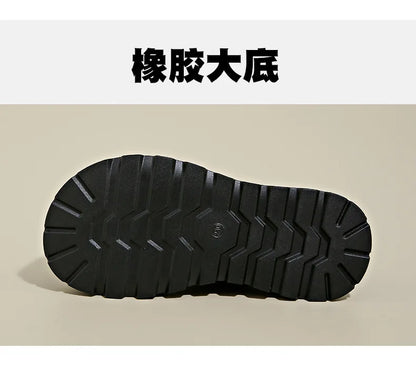 Thick Slippers Casual Shoes 1 Slip-on Baotou Half Slip-on Shoes