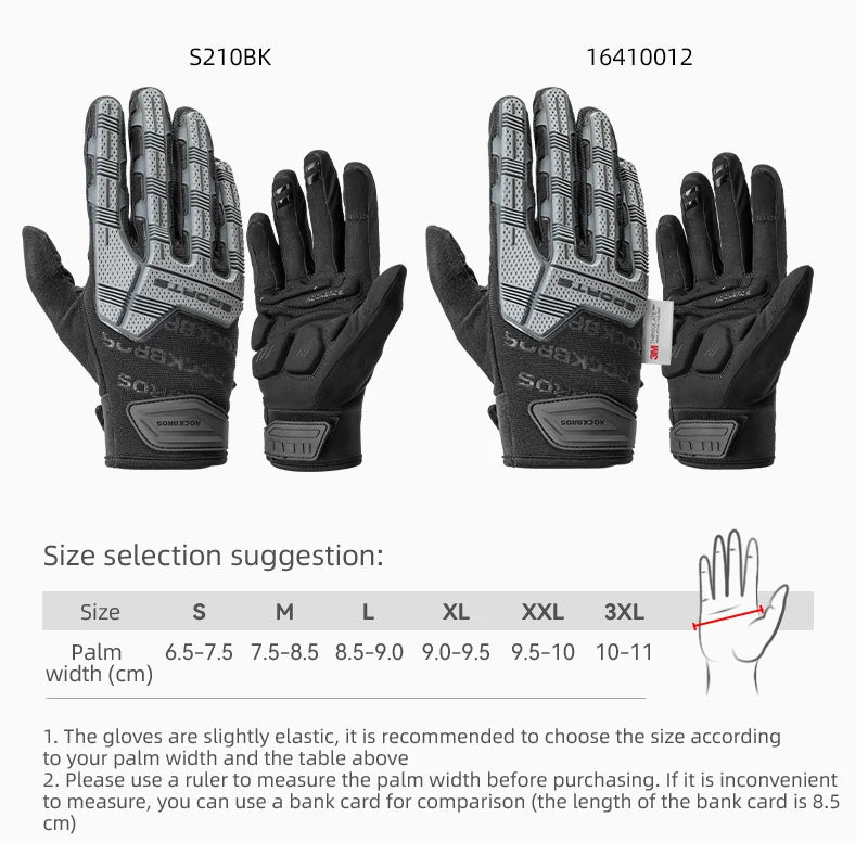 Cycling Gloves Tactical Gloves Thickened Pad Shockproof Breathable GEL Bike Motorcycle Winter Warmer Full Finger
