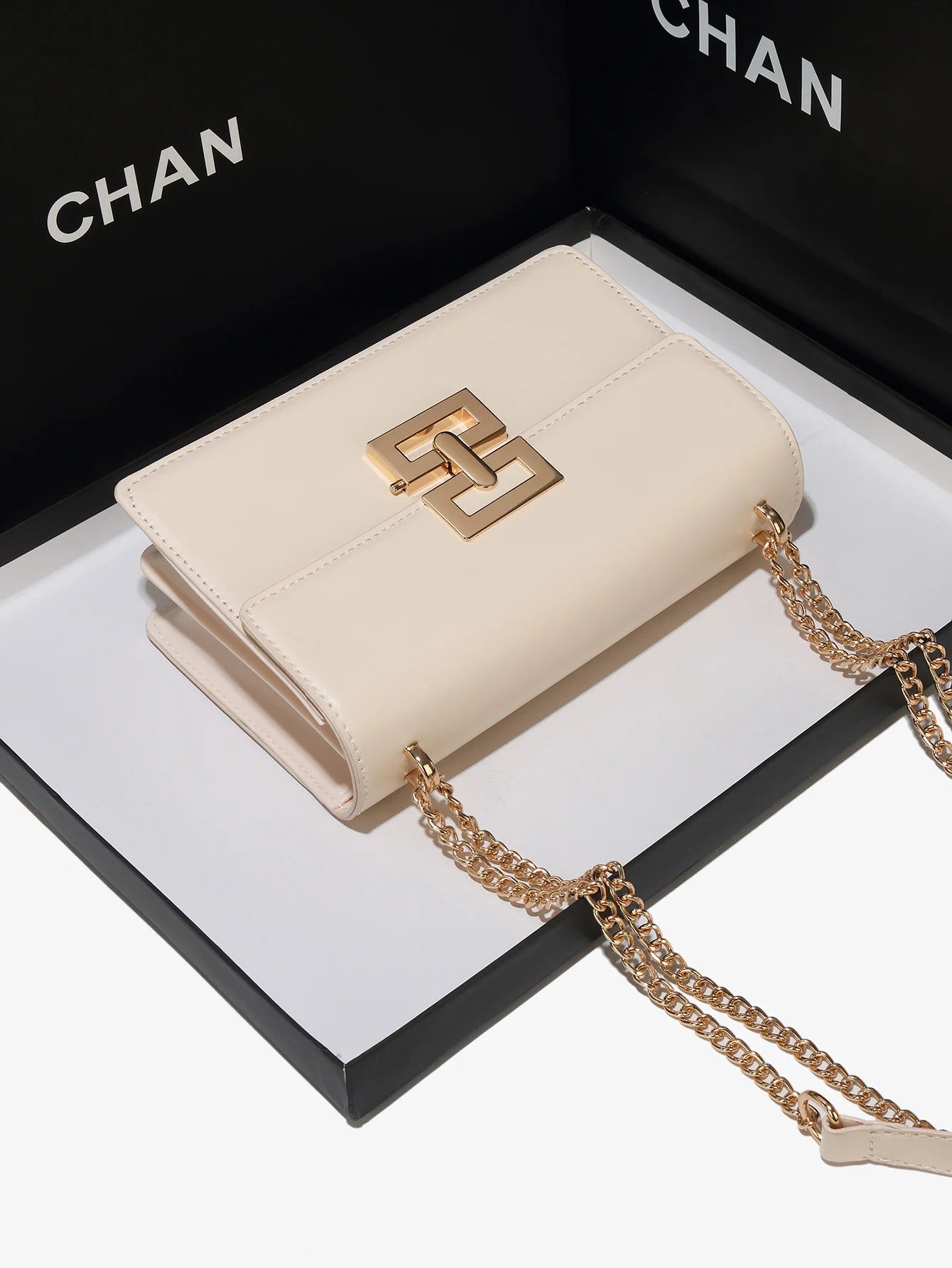 Belt decoration flip cover handbag crossbody bag